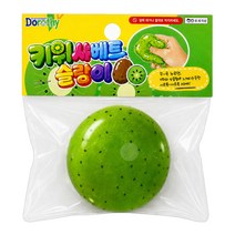 kc인증 키위 수박 샤베트 사각  쫀득 주물 꾹꾹 슬랑이 크런치 촉감놀이 스트레스
