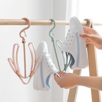 운동화건조대 더블 후크 모자걸이 신발건조대-72394EA 와이조이굿샵, 와이조이굿샵 신발건조대_핑크, 와이조이굿샵 본상품선택
