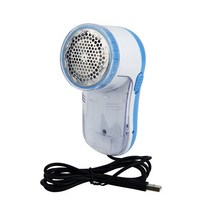제거기 보풀 제거 옷 충전식 세탁소용, Blue USB