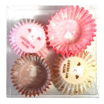 베이킹파티 초콜릿 유산지컵 큐티베어 25mm