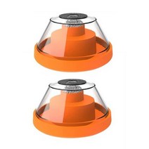 목공집진기 소형 집진기 1/2pcs Electric Drill Dust Cover Mini Proof Device Filter Vacuum Cleaner Hous, 04 2Pcs Orange