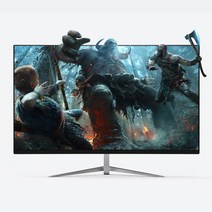 BEEX 23.8 Inch 1080P IPS PC Monitor HDMI Desktop LCD Display FHD 75Hz Game Monitors, 01 Black straight