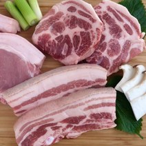 무항생제 김천 지례면 흑돼지 삽겹살500g+목살 500g, 2개, 500g