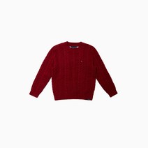 타미힐피거 에센셜 케이블 스웨터 (T42C7WWO220BT2XJS)
