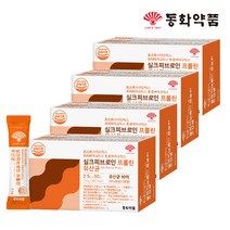 동화약품 포스트바이오틱스 프리바이오틱스 프로바이오틱스 실크피브로인 프롤린 유산균 30p, 75g, 4개