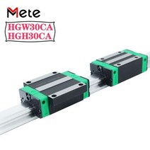 HGR30 스퀘어 선형 가이드 레일 HGH30CA HGH30HAHGW30CC HGW30HA CNC 라우터 조각용 Flang 슬라이드 블록 캐리지, 150mm+HGH30HA