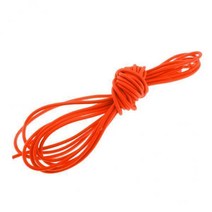 2xElastic 번지 로프 쇼크 코드 타이 다운 트레일러 보트 카약 - 오렌지 3mm 5m, 설명