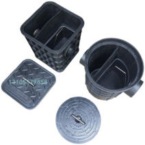 소형 pe 오수받이 빗물 우수 받이 맨홀 오수통 하수통, 315B 원형 25L