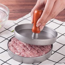 햄버거 패티 만들기 떡갈비 틀 손쉬운 성형 몰드 모양, 싱글 헤드