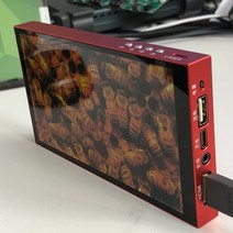 닌텐도 휴대용 보조 PS4 5 충전식 모니터 포터블, 와인
