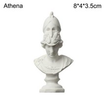 천사상 피규어 미니어처 신 미니 입상 석고 동상 그리스 신화 유명인 조각 드로잉 -165, Athena