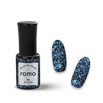 ROMO 로모 젤네일 컬러젤 5ml 73종 셀프젤네일 네일아트 네일재료 GELNAIL, 112.글리터블루, 1개