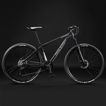 트렉자전거 trek 풀샥mtb 하이브리드 팻바이크 입문용mtb 자전거 인치 도로 알루미늄 합금 프레임 서스펜션 포크 속도 브레이크 경주 가변 속도 자갈, 검은색, 29인치, 30