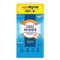 크리넥스 마이비데 캡형 60매 x 6팩 물티슈 코스트코