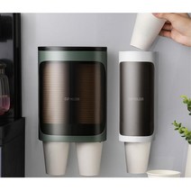 식당 음식점 정수기 디스펜서 종이컵보관 컵홀더 셀프커피 휴게소 테이크아웃컵 밥집, 선반형 종이컵디스펜서1구(화이트)