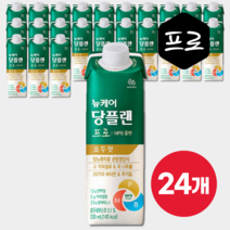 뉴케어 당플랜 프로 호두맛 큰 사이즈 당뇨환자영양식, 24개, 230ml