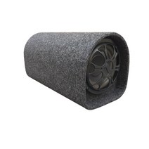 12V 높은 전원 자동차 서브 우퍼 스피커 10 인치 원통형 증폭기 범용 스테레오 음악 플레이어, 10 inch