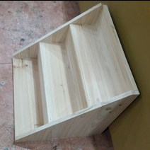 나이테가구목공방 원목 계단 선반 진열 전시 보관 대 AA타입 1개