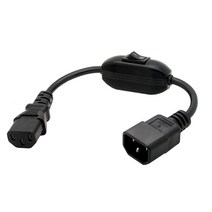 C14-C13 전원 코드 IEC 320 C13 여성 C14 남성 10a On/Off 스위치 어댑터 케이블 Fr PDU UPS1pcs