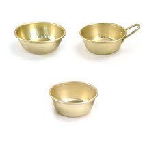 국산 양은 막사발 막걸리잔 꼬치어묵 앞접시 그릇 12.5 x 4.5cm, 막걸리사발소12.5x4.5cm