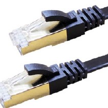 CAT7 랜케이블10M 평면 확장 서버 기가 인터넷연결, 본상품선택