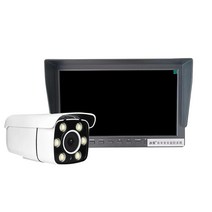 크레인 후방 붐대 카메라 모니터 세트 사이드 측면, 크레인 무선 카메라 일체형기(리튬배터리)