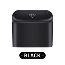 차량 휴지통 ABS 걸이식 자동차 쓰레기통 차량 먼지 케이스 피아트 500 푼토 124 Doblo Bravo Stilo Panda, 01 Black_13 For Alfa Romeo