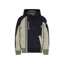 Sacai 스펀지 나일론 패널 봄버자켓