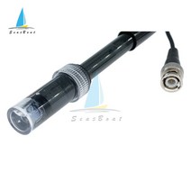 PH 전극 센서 PH 미터 테스터 0-14 값 수경 센서 BNC 커넥터 프로브 비충전식, 한개옵션0