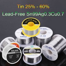 나전선 유연납 봉납 바납 인두납 실납 50G100G 플럭스 코어 주석 납땜 와이어 릴 무연 에코 로진 용접 지점이 있는 저용량 수리용 약간의 연기, 1.2mm, Type4-50g