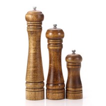 후추그라인더추천 이케아오일병 이케아양념통 통후추그라인더 천일염 및 후추용 트레이5810인치 옵션 트레이가 포함된 목제 소금 및 후추 분쇄기 세트 강력 조절식 분쇄기, 5 8 10인치