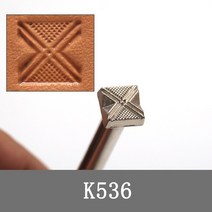 레이져각인기 각인기계 레이저마킹기 가죽 스탬핑 키트 금속 펀치 도구 스탬프 왁스 공예 1 개, 17 1Pcs K536