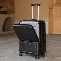 캐리어 USB 충전기 새로운 전면 포켓 롤링 수하물 인치 포트 암호 여행 트롤리 여행가방 핸드폰 충전