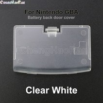 최고의 1pcs 13 색상 교체 배터리 커버 선택 닌텐도 게임 보이 어드밴스 GBA 뒷문 케이스 뚜껑, [01] A