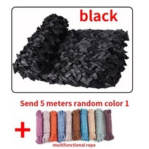 루프 탑 텐트 더블 레이어 보강 훈련 네트 커버 자동차 천막 멀티 사이즈, black+1.5x2m