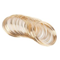 QDY 팔찌 목걸이 귀걸이 DIY를위한 1 개의 목록 스테인리스 기술 철사 0.6mm, 은