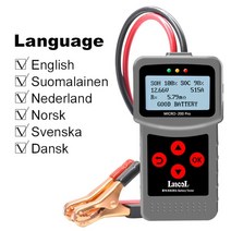 자동차 배터리 전기 테스터기 Lancol Micro200Pro 12v 용량 테스터, CHINA, Nordic-Metal Clip