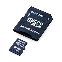 ELECOM microXC 카드 64GB UHS-I 대응 class10 방수 IPX7 데이터 복구 서비스 첨부 MF-MS064GU11LRA