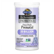 Garden of Life Probiotics 미국 가든오브라이프 유산균 닥터 포뮬레이티드 프로바이오틱스 200억 30베지캡슐