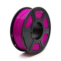 3D 프린터 필라멘트 PLA 1.75mm 1kg2.2lbs 플라스틱 소모품 재료, Purple, CHINA
