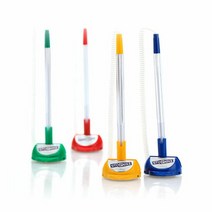 문화 스톱펜2 부착식 볼펜(색상랜덤) 07MM볼펜 다용도접착볼펜, 단품