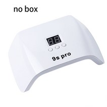48W Led Uv 램프 네일 건조기 매니큐어 디자인 손톱 액세서리 및 도구 기계 건조, White-no-box_USB