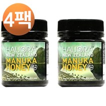 HAUORA 벌꿀 마누카 허니 UMF15+ MGO550+ 250g ×2, 4팩