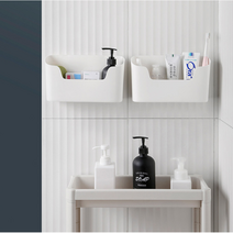 [1+1] 슬림해서 좋은 화이트 멀티수납함