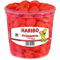 하리보 프리마베라 딸기 맥시 젤리 150개입 Haribo Primavera Strawberries Maxi