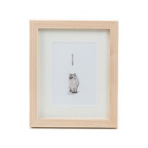 스카바르 아이리 원목 탁상용 나무 액자, 5x7인치 ( 165 x 215 mm)