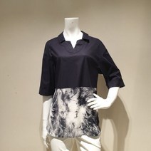 프로그램 뒷 단추 블라우스 P202B137