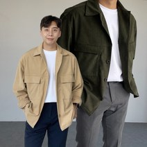 노컴플렉스 / 코듀로이셔켓 투포켓셔츠 아우터형셔츠