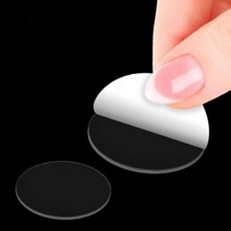 다기능 양면 접착 테이프 강력한 투명 방수 이동식 재사용 가능한 나노 마운팅 테이프, CHINA, round, 60pcs, round
