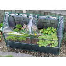 Zenport SH3212ABTP 정원 높은 침대 콜드 프레임 온실 클로슈 쉽게 접근할 수 원예